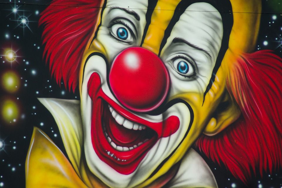 1109 Clown face